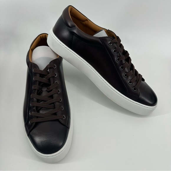 Ralph Lauren Purple Label Other - NEW Ralph Lauren Purple Label Severn Burnished Calfskin leather brown men shoes
